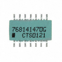 768141470G|CTS Resistor Products