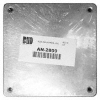AN-2809|BUD INDUSTRIES