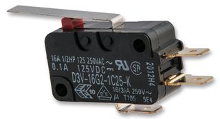 D3V-16G2-1C25-K|OMRON ELECTRONIC COMPONENTS