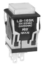 LB16SKW01-01-JB-RO|NKK Switches