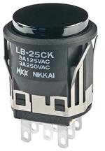 LB25CKW01-A-RO|NKK Switches