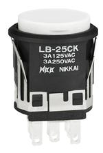 LB25CKW01-B|NKK Switches