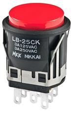 LB25CKW01-C-RO|NKK Switches of America Inc