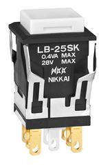 LB25SKG01-B|NKK Switches