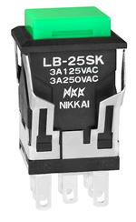 LB25SKW01-F|NKK Switches