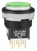 LB25WKG01-5F12-JF|NKK Switches