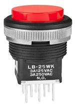 LB25WKW01-05-CJ|NKK Switches