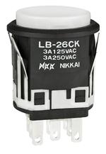 LB26CKW01-12-BJ|NKK Switches
