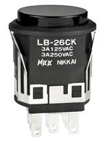 LB26CKW01-A|NKK Switches