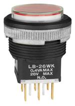LB26WKG01-5C05-JC|NKK Switches