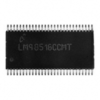 LM98516CCMTX|Texas Instruments
