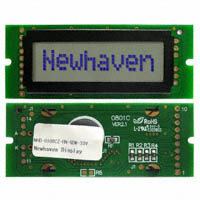 NHD-0108CZ-RN-GBW-33V|Newhaven Display Intl
