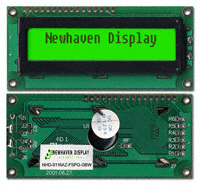 NHD-0116AZ-FSPG-GBW|Newhaven Display Intl