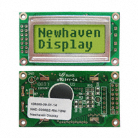 NHD-0208BZ-RN-YBW|Newhaven Display Intl