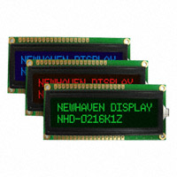 NHD-0216K1Z-NS(RGB)-FBW|Newhaven Display