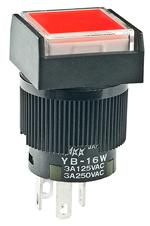 YB16WSKW01-5C-JC-RO|NKK Switches