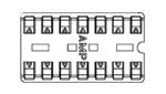 2-640357-4|TE Connectivity / AMP