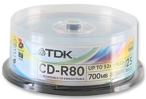 CD-R80CBA25-V|TDK